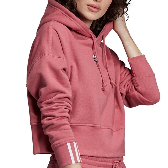 Adidas Originals Cropped Hoodie - Picture 3 of 3